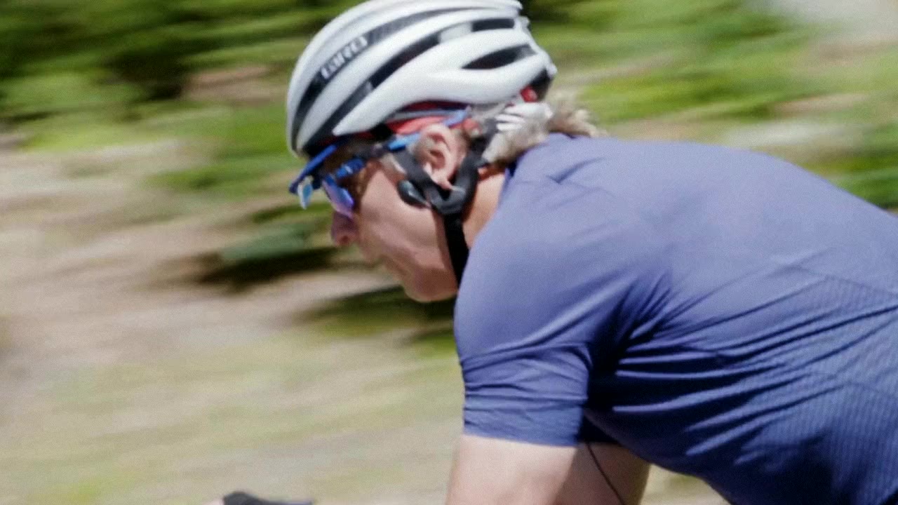 Ann and John Jurczynski riding their tandem, Loving in Tandem for Great Big Story