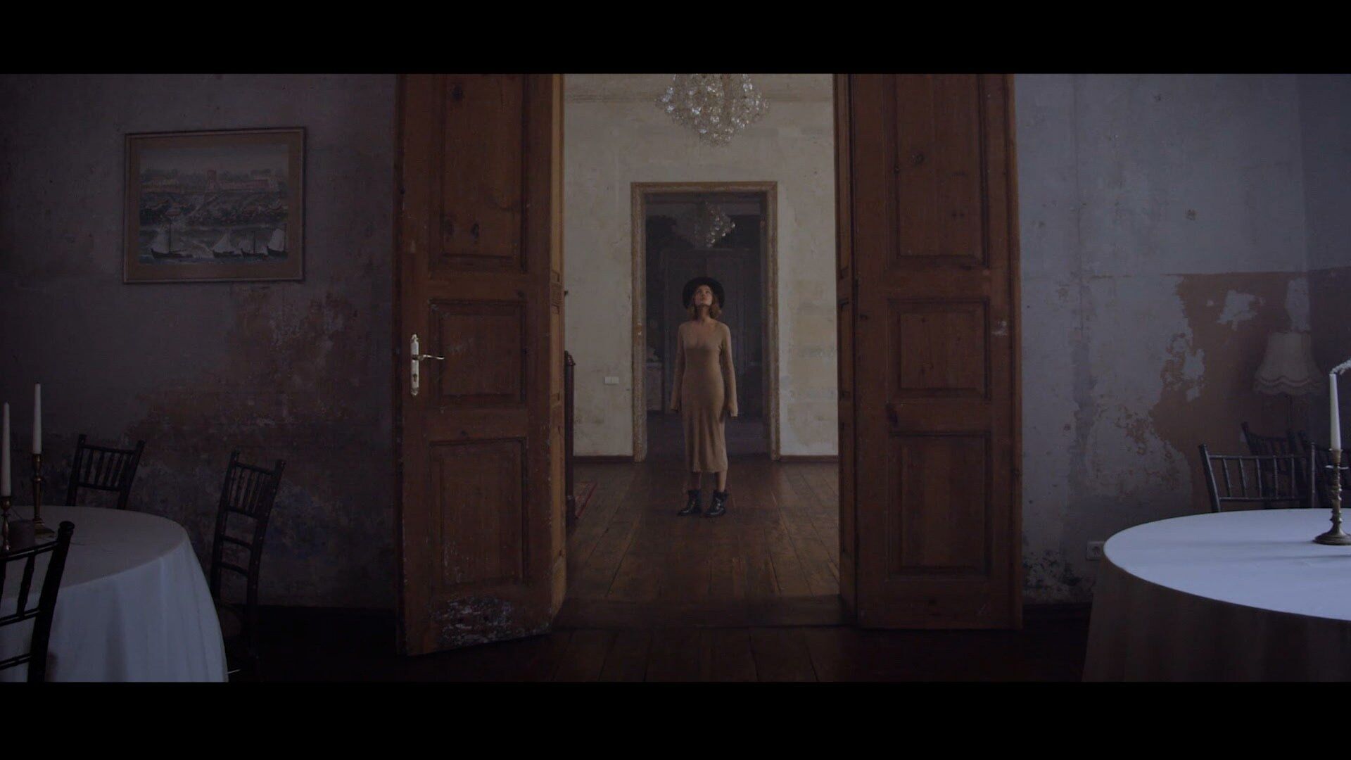A figure in a dim manor room, Playing with Ambiguity